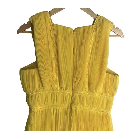 Anthropologie Hutch Pleated Tulle Wide Leg Jumpsuit Womens Size 8 NWT $228 - Picture 11 of 13